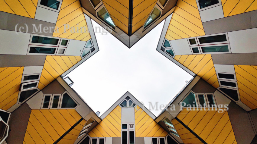 Cube houses in rotterdam