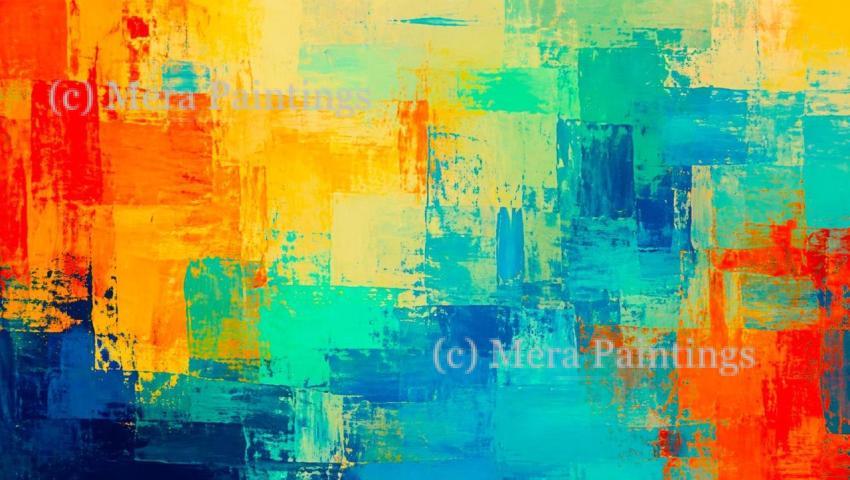 Abstract painted background