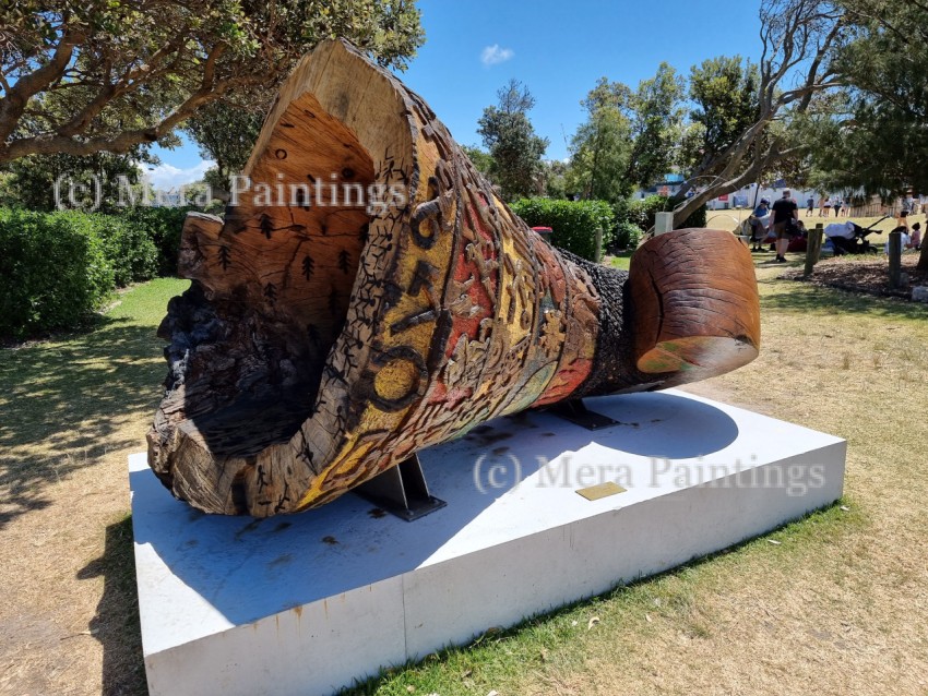 close up of a sculpture