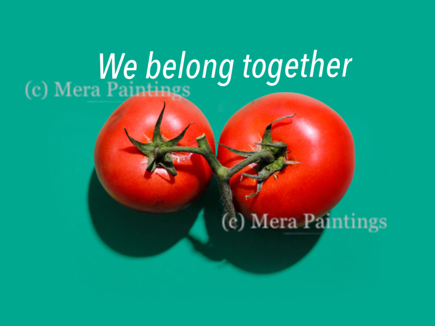 We belong together