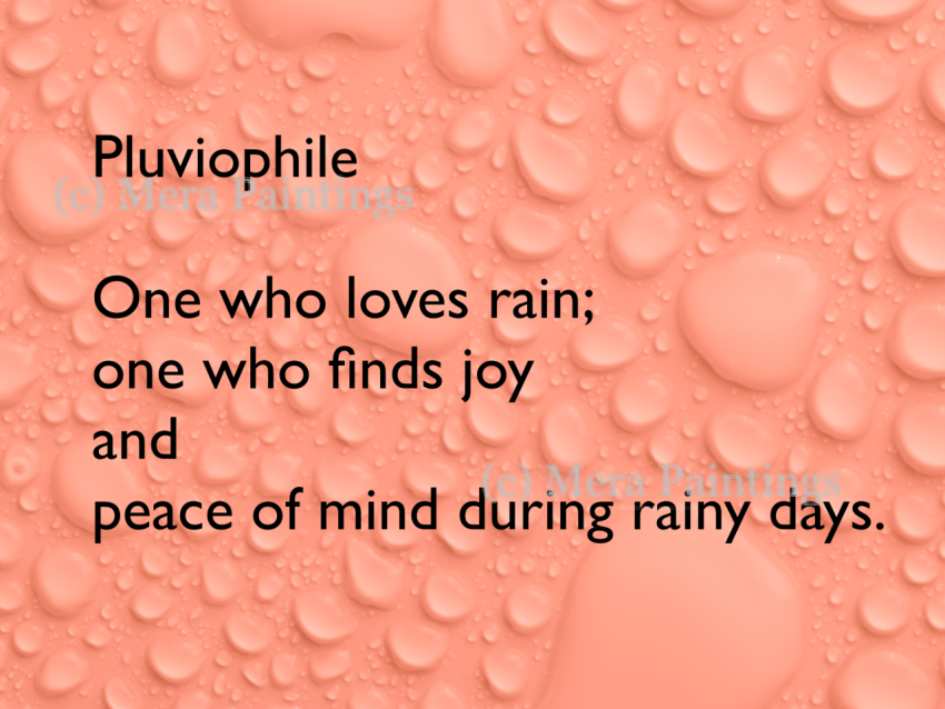 Pluviophile