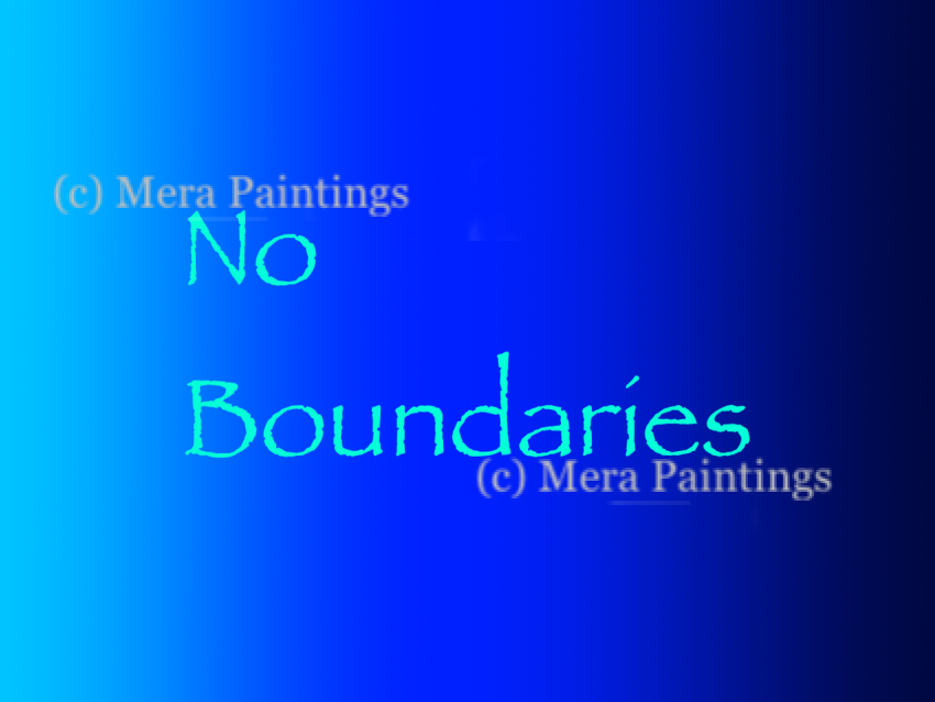 no boundaries