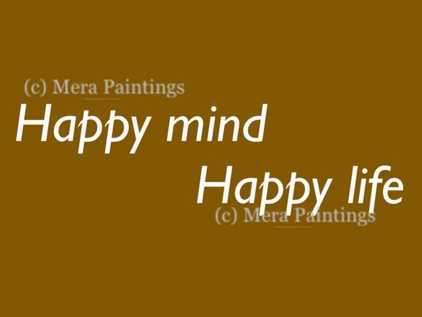 Happy mind