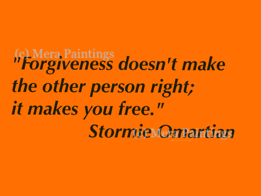 forgiveness