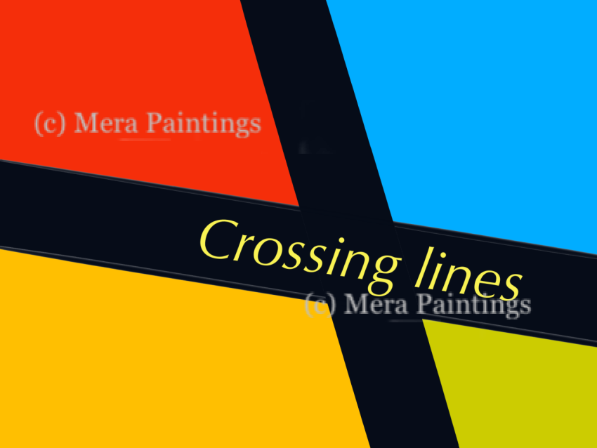 Crossing lines