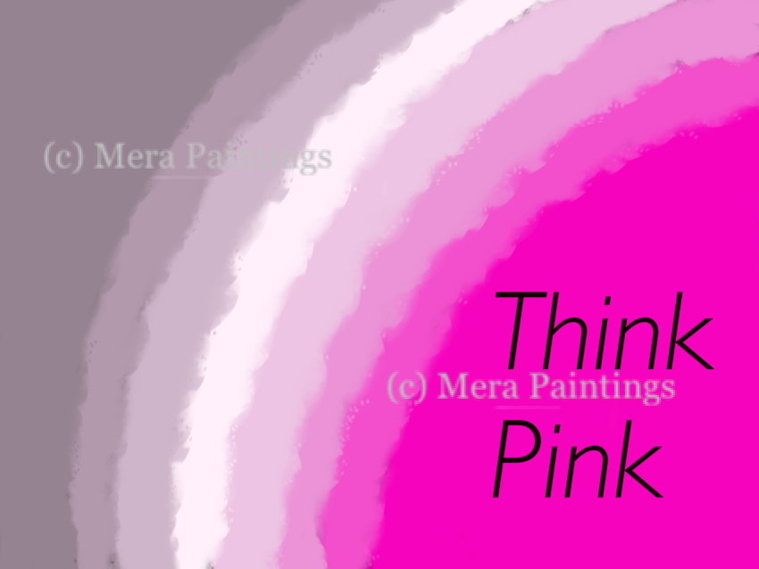 Think pink