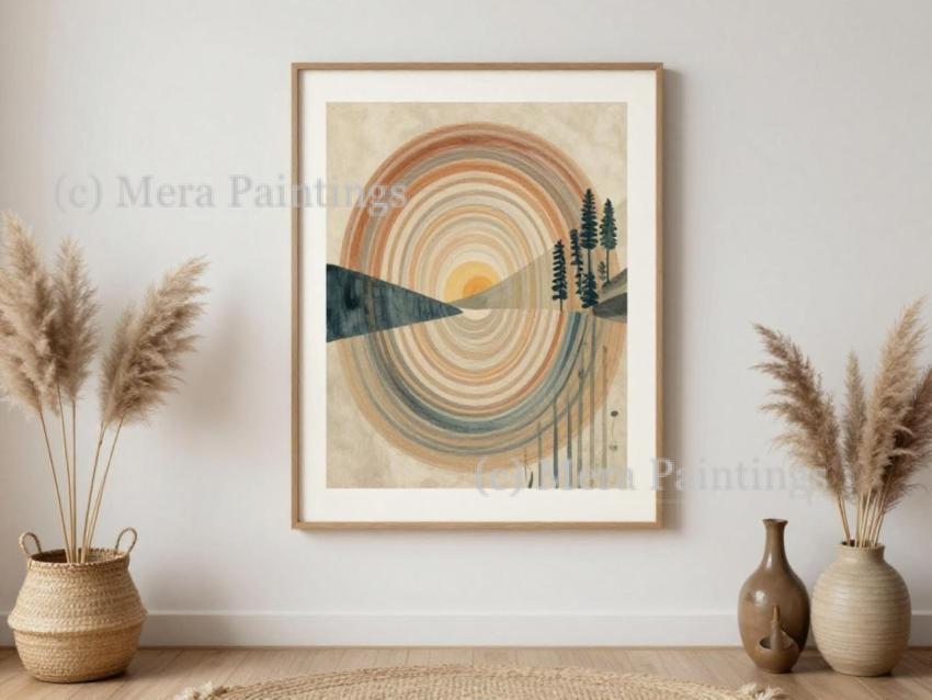 Earthy tones make a happy home