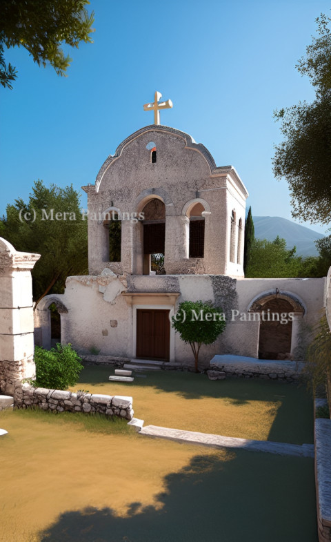OLD CHURCH IN GREECE
