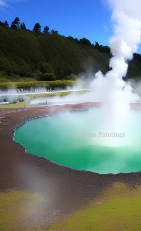 GEOTHERMAL ACTIVE AREA