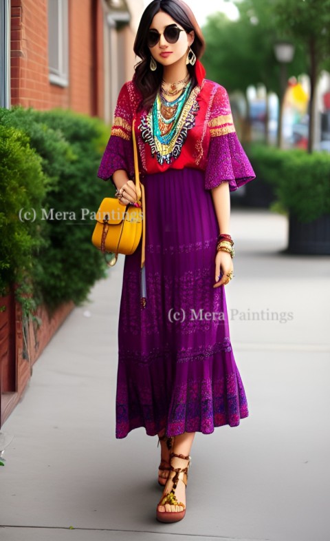 BOHEMIAN DRESS