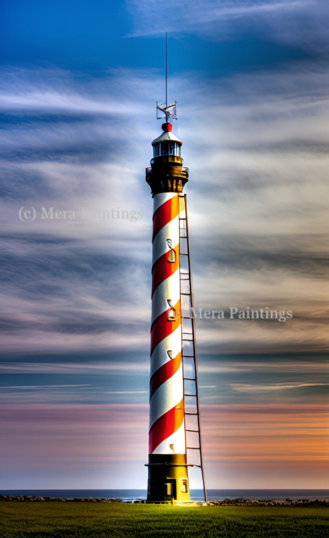 TALLEST RED AND WHITE LIGHTHOUSE