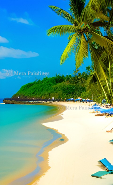 A POPULAR BEACH IN GOA,INDIA