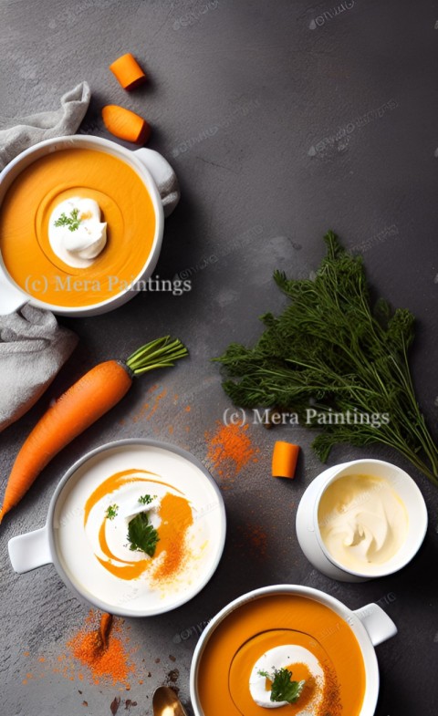 CARROT AND PUMPKIN SOUP