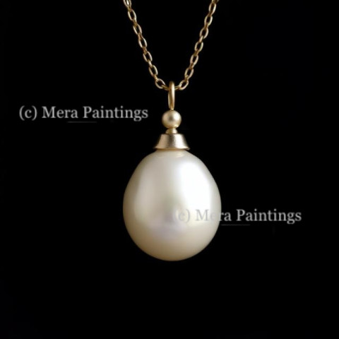 Love is like a pearl, precious and rare