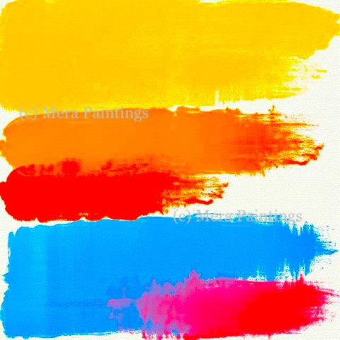 A symphony of colors, composed in brushstrokes