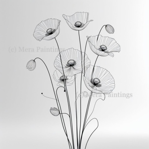 Poppy flowers