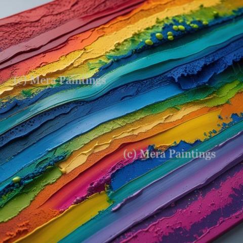 Abstract textured  wall art