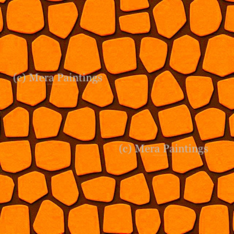Abstract pattern of irregular shapes