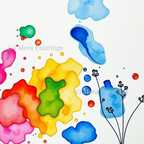 Splash of colours