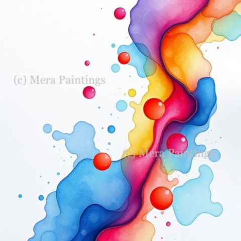 Beautiful and colourful