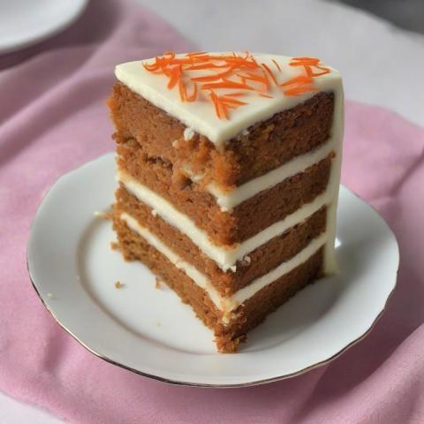 SLICE OF CARROT CAKE