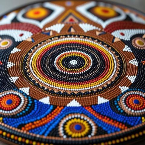 Dot painting