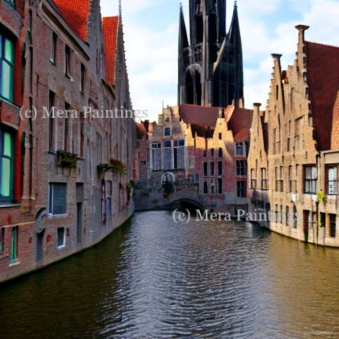 canal in Bruges