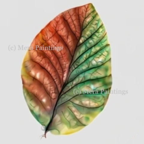 LEAF PAINTING