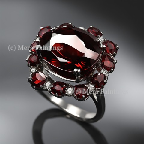 Garnet ring