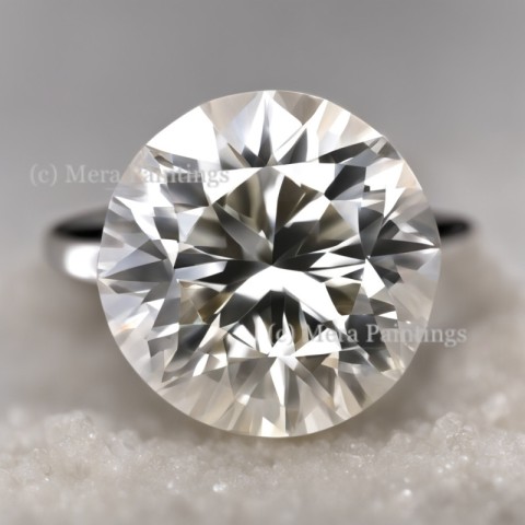 Moissanite  ring