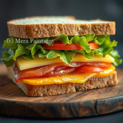 A hug between two slices of bread