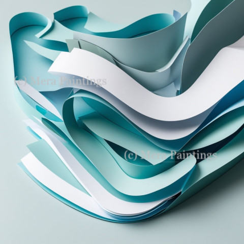 Paper cut background