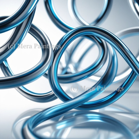 Infinite Loops Abstract Design