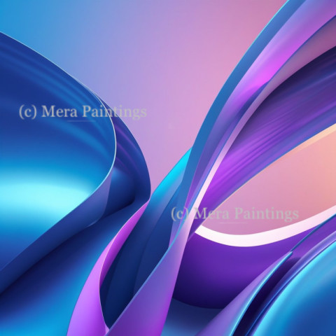 Multi Coloured Gradient Abstract Background