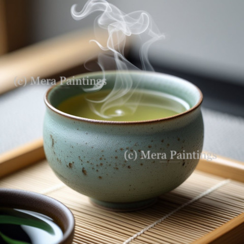 Japanese tea cup
