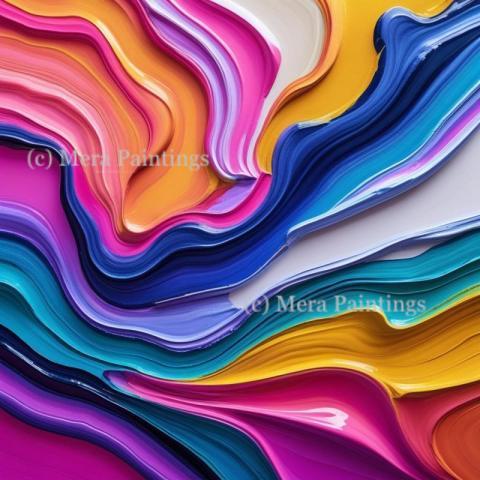 Life is a painting, and ......