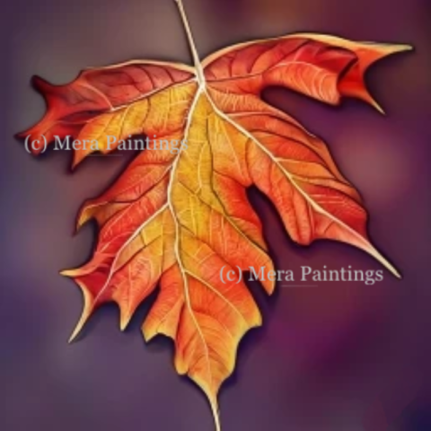 LEAF PAINTING