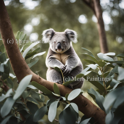 Happiness is a koala hug