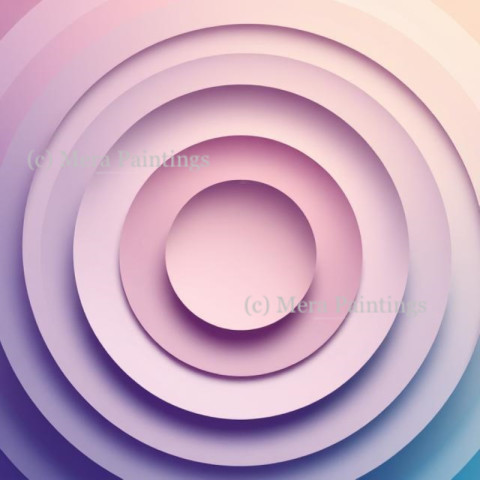 Gradient circular background