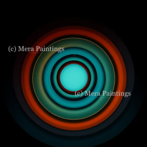 Circular gradient background