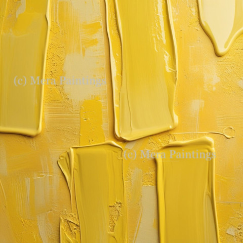 Abstract yellow painted background