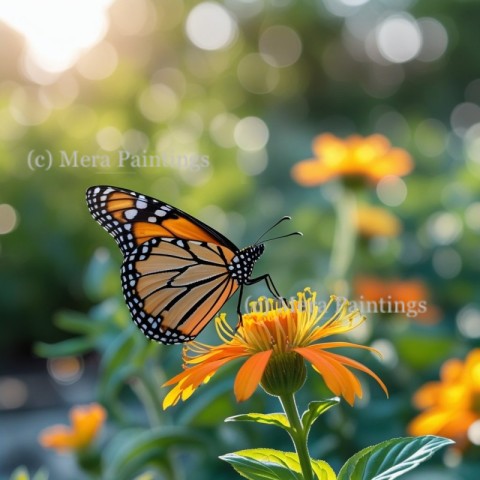 Witnessing a Monarch's magic