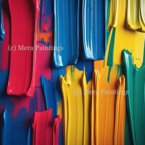 Vibrant painted background