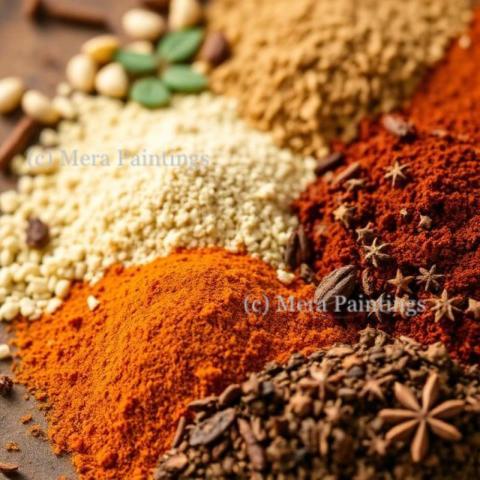 Each spice tells a story