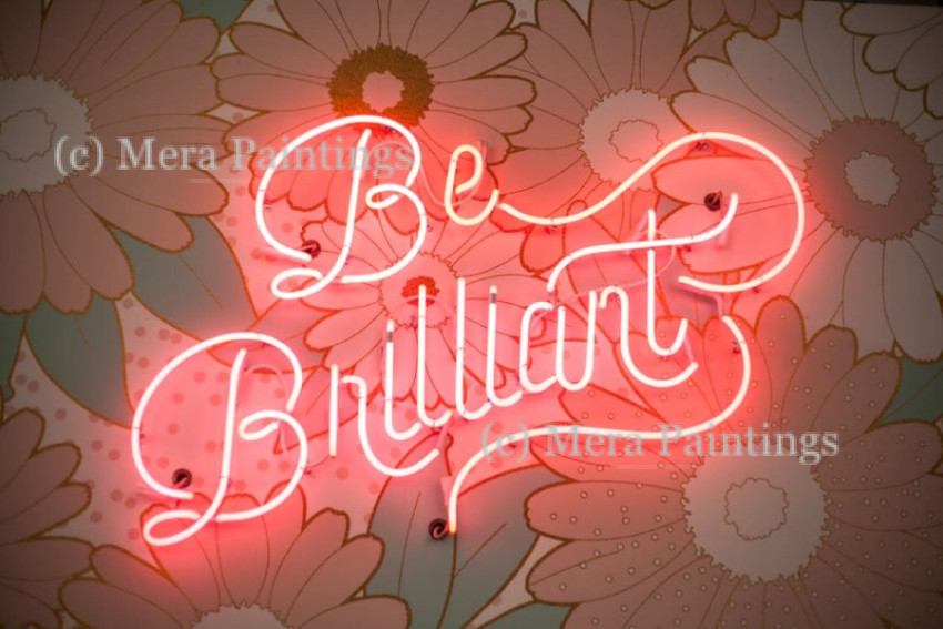 be brilliant