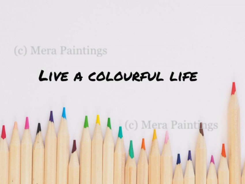 Life is like a box of crayons