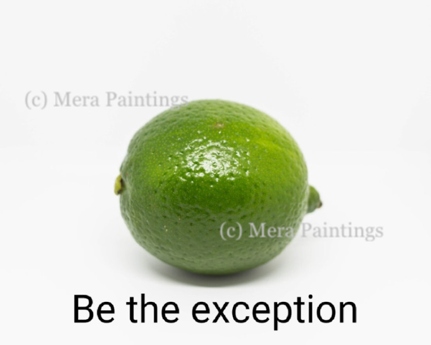 BE THE EXCEPTION