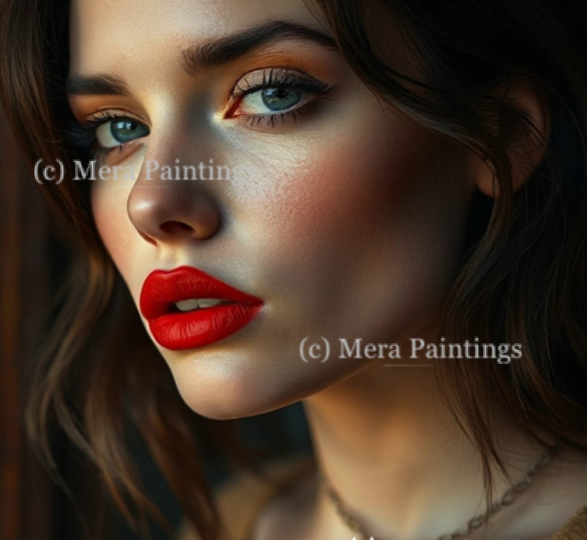 Keep calm and put on Red  lipstick