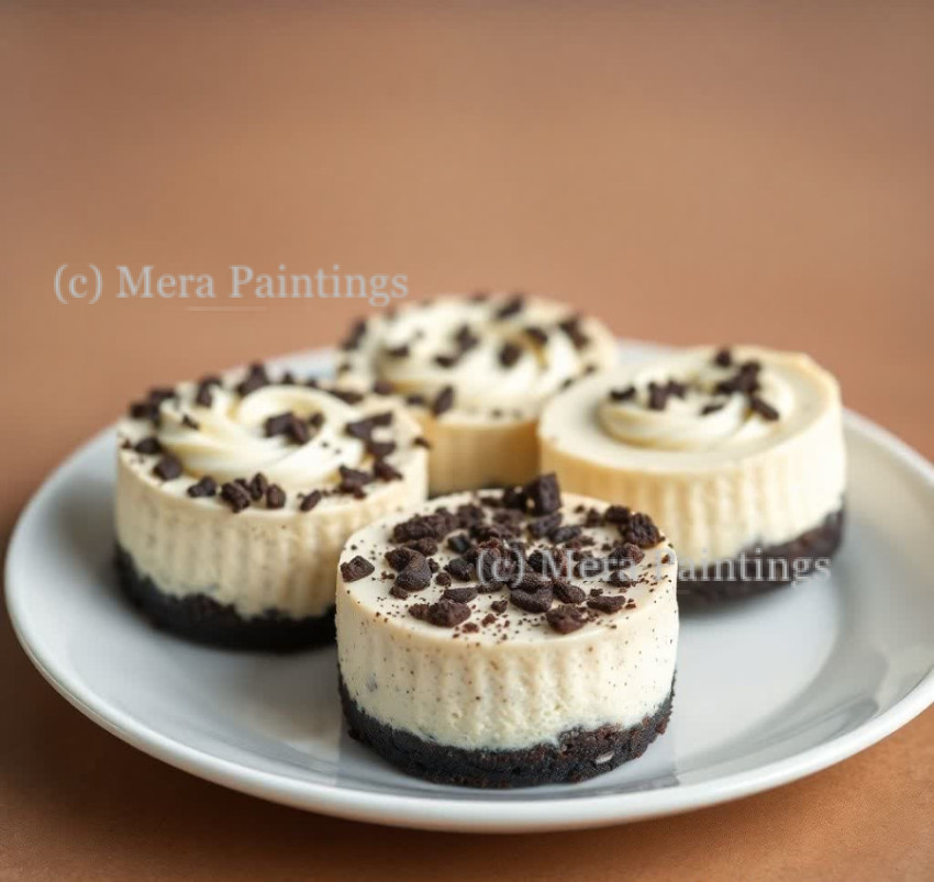 Tasty Oreo cheesecakes