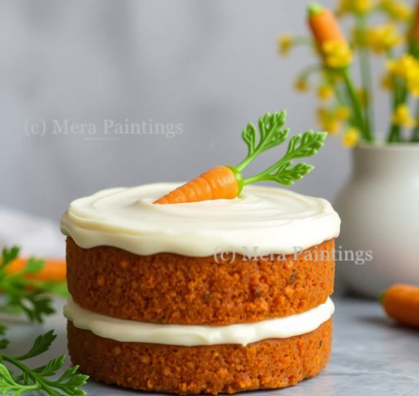 Carrot cake: the sweetest temptation